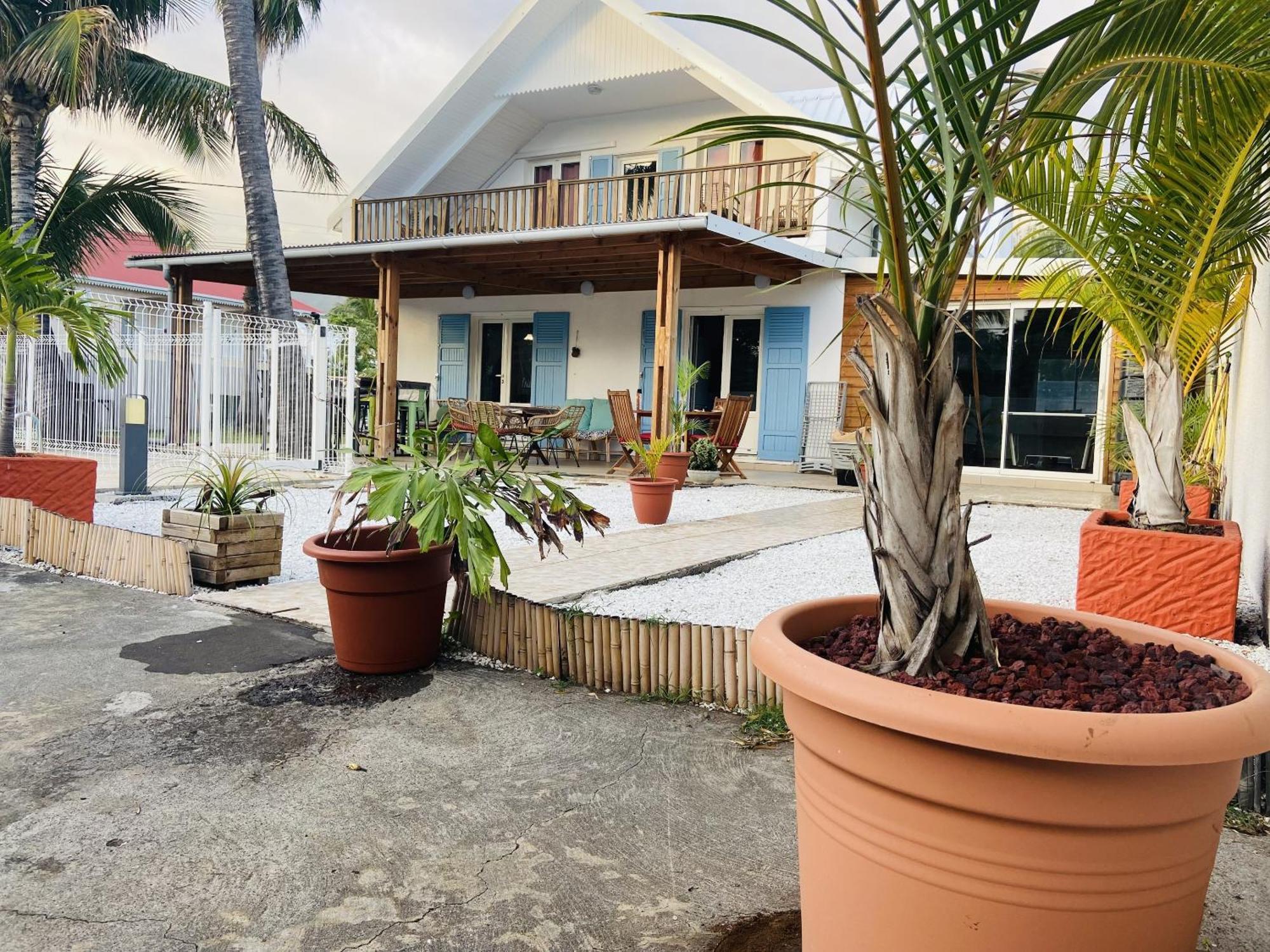 Le Nid Tropical, Piscine Chauffee Villa L'Etang-Sale Exterior photo