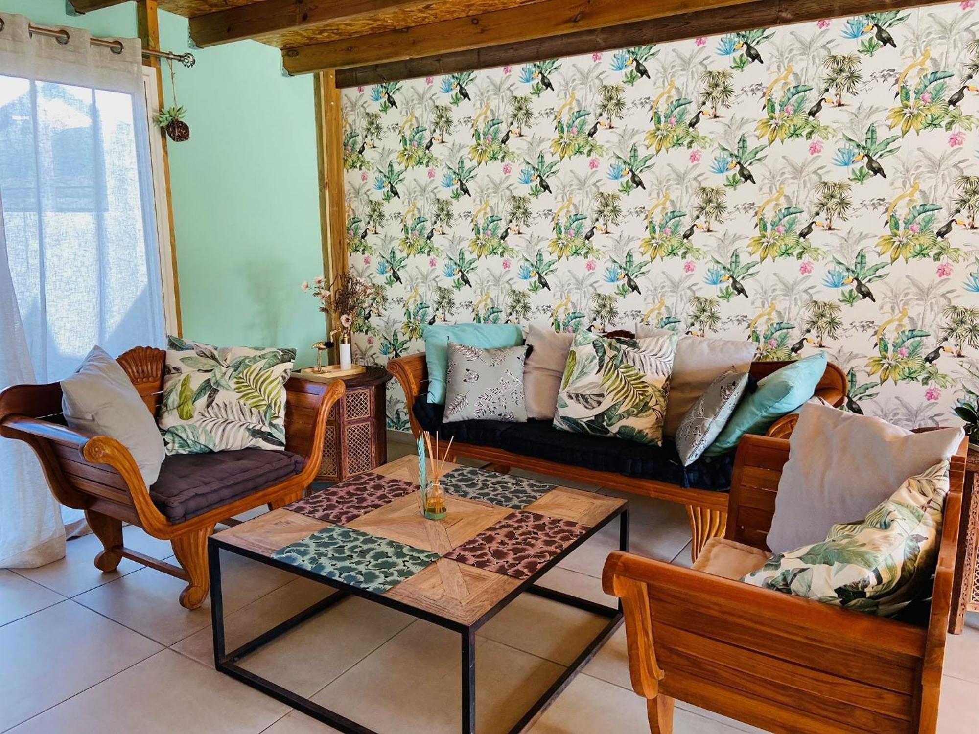 Le Nid Tropical, Piscine Chauffee Villa L'Etang-Sale Room photo