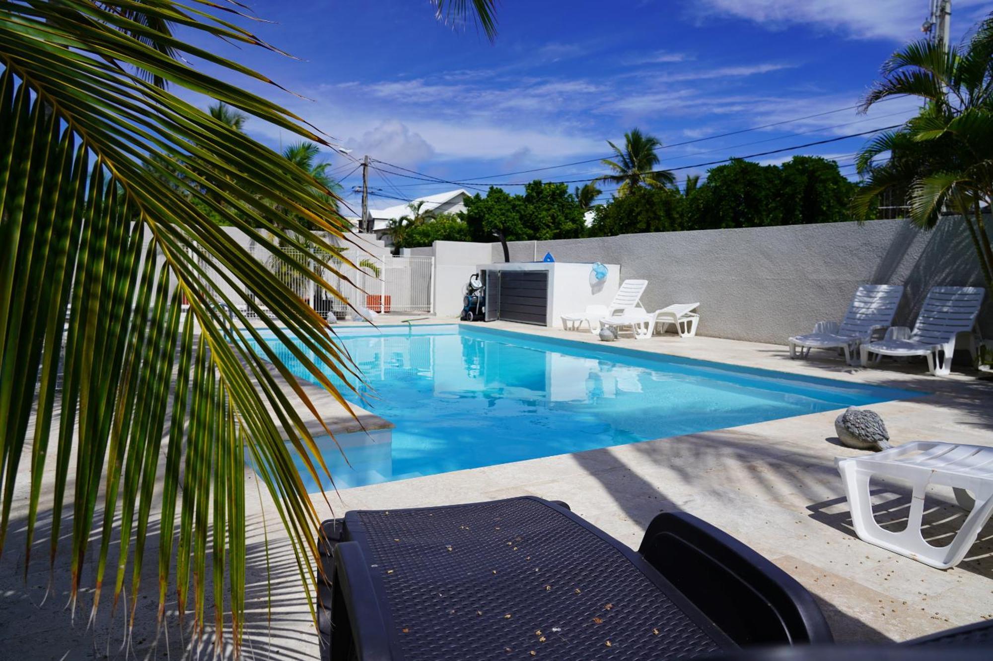 Le Nid Tropical, Piscine Chauffee Villa L'Etang-Sale Exterior photo